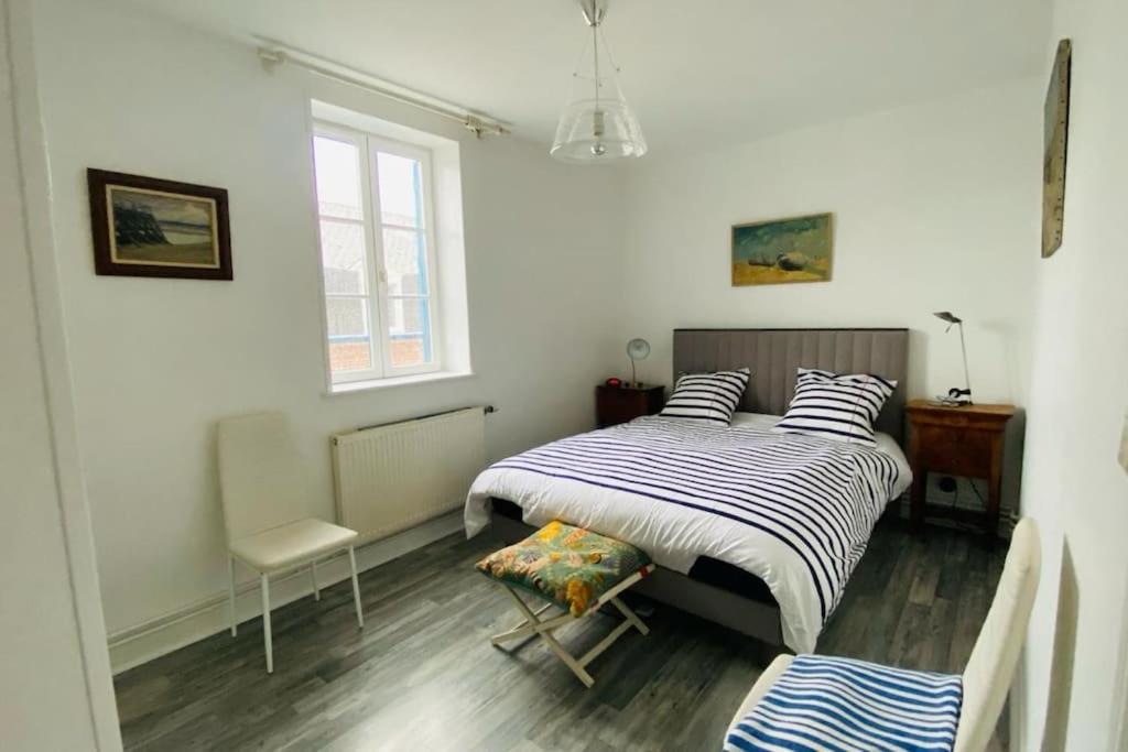 Gite Du Moulin - Appartement Plein Centre Ville - Spacieux 2P - 1Er Etage Maison De Pecheur A 100M De La Plage 르크로토이 외부 사진